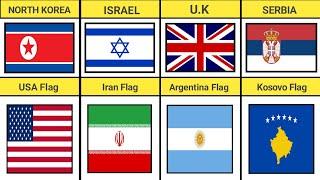 Most Hated Flag From Different Countries | pure data comparison ||