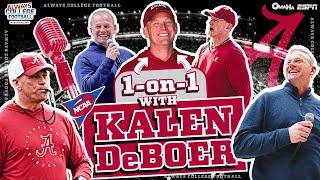 The Alabama interview: Kalen DeBoer & Greg McElroy | Always College Football
