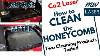 Cleaning Co2 Laser Honeycomb Table