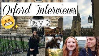 MY OXFORD INTERVIEWS 2017 Vlog!  (Biological Sciences)