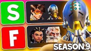 The ULTIMATE Season 9 Overwatch 2 Hero Tier List