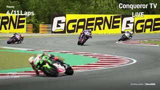 Toprak Razgatlıoğlu Vs Andrea IannoneRace World Superbike Misano San Marino Grand Prix 2024