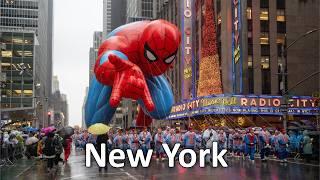 2024 Macy's Thanksgiving Day Parade in New York City Full Video | 4k 