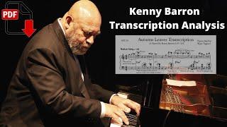 Kenny Barron - Autumn Leaves Transcription Analysis