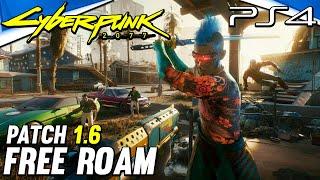 Cyberpunk 2077 PS4 Gameplay Free Roam Gigs