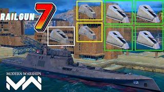 New Ship with 7 Cannons in Modern Warships | is it overpowered??