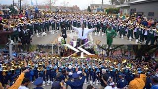 Mississippi Valley Vs Southern University - Bloody Sunday @ the 2024 Krewe of Bacchus Parade