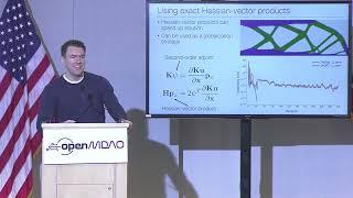 Topology Optimization, second derivatives & OMDAO - Graeme Kennedy - OpenMDAO Workshop 2022