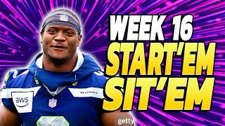 Answering Your Last Minute Week 16 Start Sit Questions!