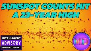 Sunspot Activity At 23-Year High
