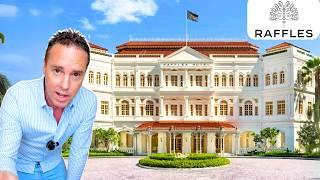 I Stay In Singapore's MOST EXPENSIVE Hotel - Raffles