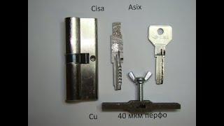 Cisa Asix lock picking