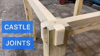 How to make castle joints on a table saw