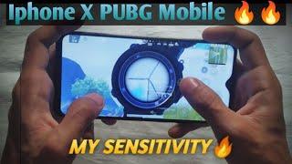 iphone X Ki PUBG Mobile Sensitivity Setting  Iphone X PUBG Mobile Sensitivity  0 Recoil scope