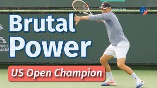 Hit Huge & Heavy Forehands With These 4 Tips | Dominic Thiem Forehand Analysis