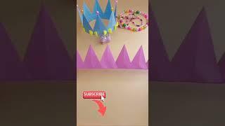paper princess crown #hello origami #exemple de projets #Projet facile