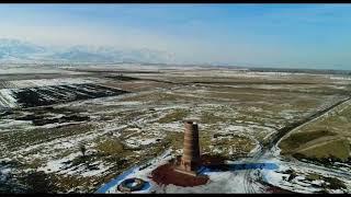 Burana Tower in Kyrgyzstan