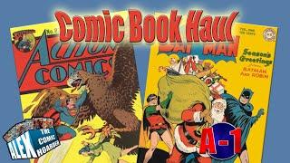 Comic Book Haul | Golden Age DC Comics from A-1 Comics!