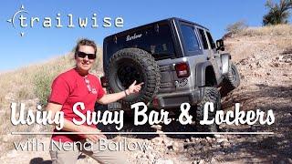 Trailwise | Sway Bar & Lockers Explained