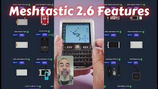 Meshtastic 2.6 Tech Preview: Hands On Demo with Lilygo T-Deck | New Features Unveiled