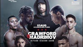 #TarversTake  “The Breakdown” @RiyadhSeason #CrawfordMadrimov #RuizMiller #CruzValenzuela