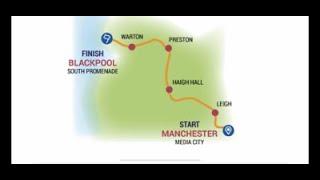 Manchester to Blackpool cycle ride 2021