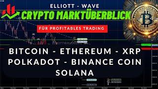 Marktüberblick am 27.02.2025: Bitcoin, Ethereum, XRP, Polkdot, Binance Coin, Solana