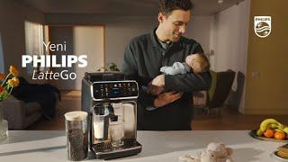 Philips LatteGo 5500 SlientBrew Teknolojisi ile %40 Daha Sessiz