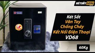 VD68 Màu Đen - Hướng Dẫn Sử Dụng Két Sắt Vân Tay Việt Tiệp