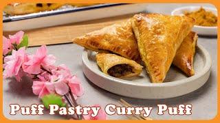 This simple Curry Puff recipe comes with a pastry hack!