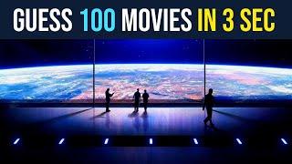Guess 100 Movies in 3 Seconds: Iconic Movie Scenes Quiz