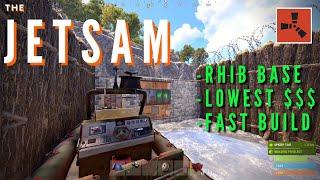 The CHEAPEST Rust RHIB Boat Base EVER!! - The Jetsam!