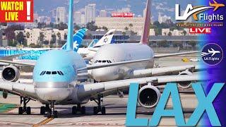 LAX LIVE: LOS ANGELES INTERNATIONAL AIRPORT | LAX Plane Spotting