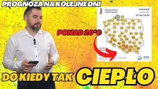 Ostatnie dni ciepła. W sobotę do 20°C. Czy niedziela i poniedziałek również z takimi temperaturami?