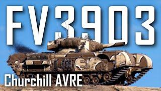 | FV3903 - Churchill VII AVRE - Tank Review | World of Tanks Console |