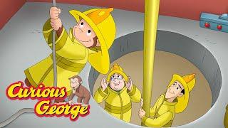 George Tests His Fireman Skills  Curious George  Kids Cartoon  Kids Movies