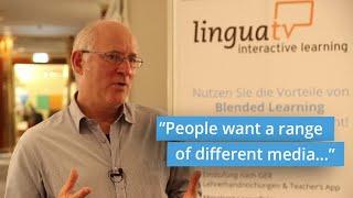LinguaTV Interview with Ian McMaster - Chief Editor of "Business Spotlight" (at OEB17)