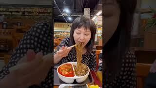 EATING ONLY KOREAN FOOD CHALLENGE #shorts #mukbang #food