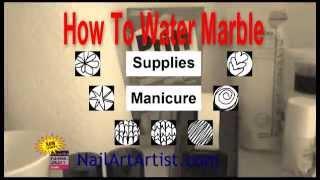 How To Water Marble Nail Art Tutorials 1.00 - Introduction