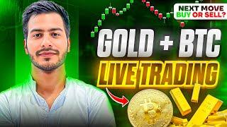 Live Crypto Trading | Bitcoin &  Gold | 24 MAY  | #goldtrading #cryptotrading #bitcoin