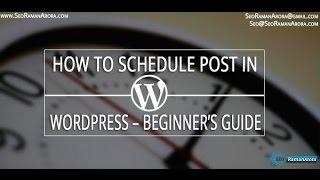 How to Schedule Post in WordPress | WordPress Tips and Tricks | Webtunix Solutions