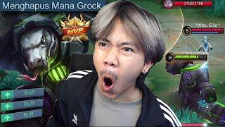 COBAIN GROCK BUFF TANPA MANA PAKAI BUILD FULL DAMAGE - Mobile legends