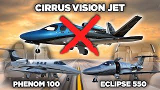 Cirrus Vision Jet Mistake - Eclipse 550 vs Phenom 100: Which One Should I Buy?