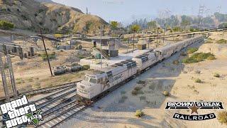 GTA V - Train with Tanks and Better Police