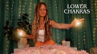 Full Body ASMR Reiki 🪐 A Journey Through The Lower Chakras  Personal Attention For Deep Healing