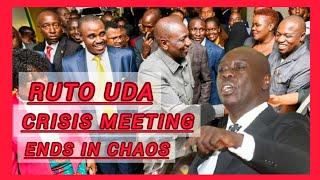 Drama! RUTO Crisis MEETING with UDA SENATORS Ends In CHAOS! TOUGH Demands AMIDST Rigathi IMPEACHMENT