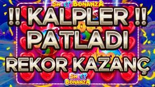 SLOT OYUNLARI  SWEET BONANZA KALPER PATLADI REKOR KAZANÇ ALDIK | #SlotOyunları #SweetBonanza