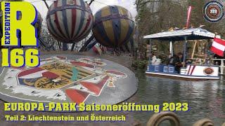 EUROPA-PARK Saisoneröffnung 2023 - Teil 2: Liechtenstein und Österreich | XR #166