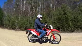 Brother Taking the CRF250L for a Spin