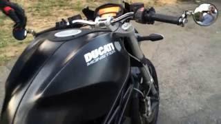 Ducati Monster 696 Termignoni Exhaust Sound